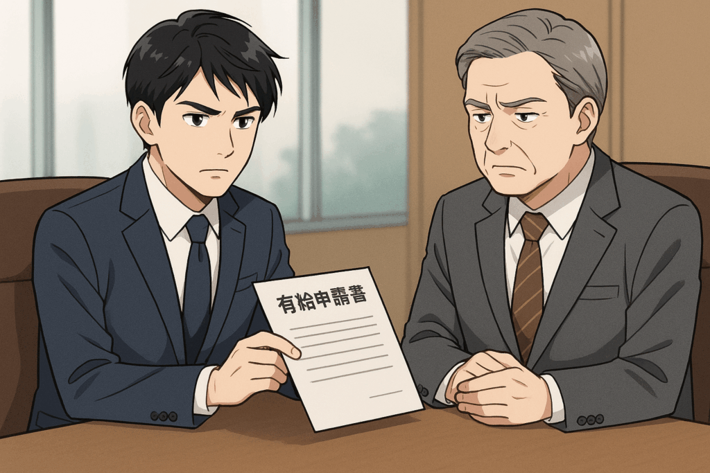 退職前に有給消化できないと言われた