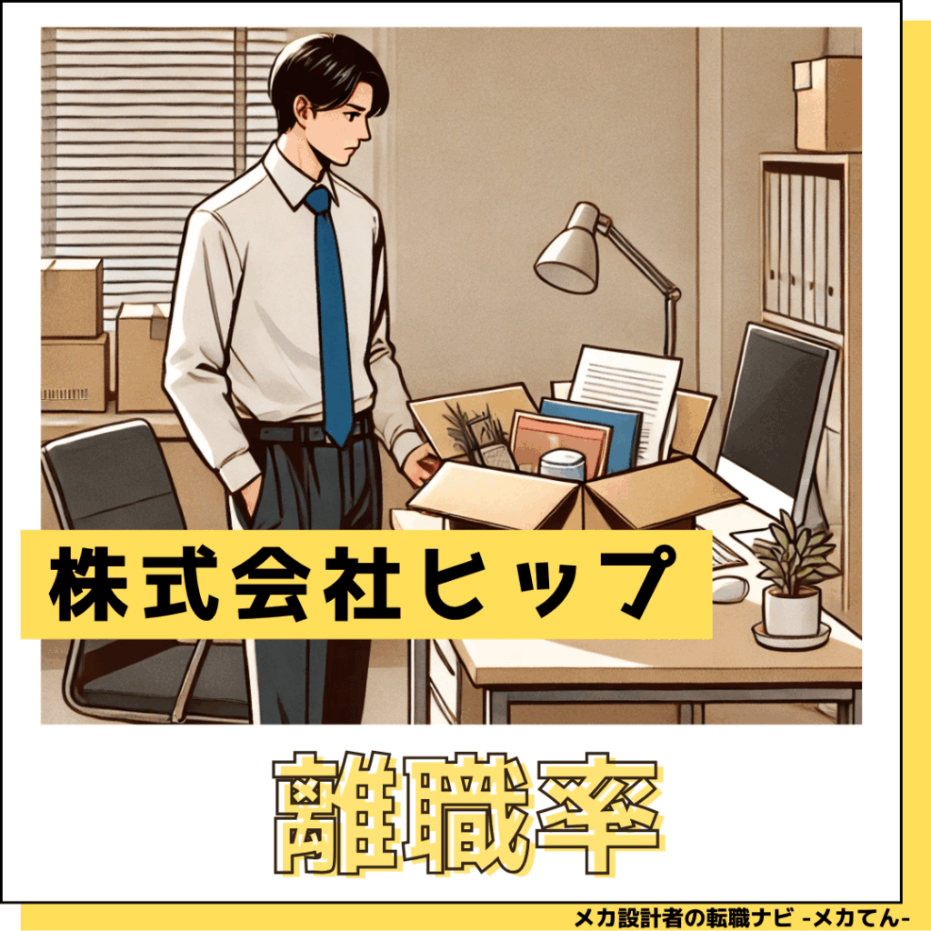 株式会社ヒップの離職率