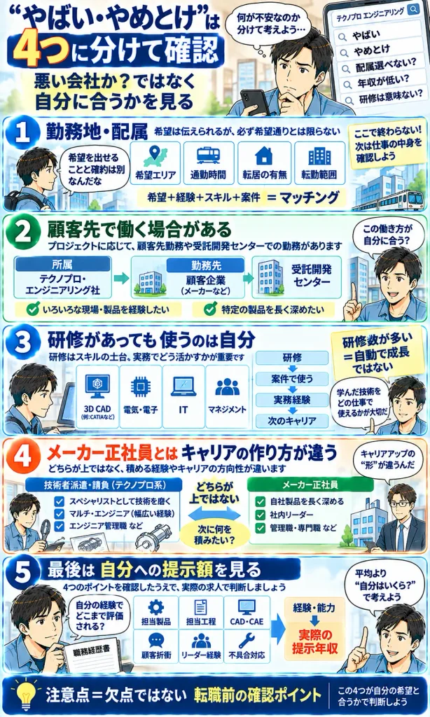 『やばい・やめとけ』と言われる4つの注意点