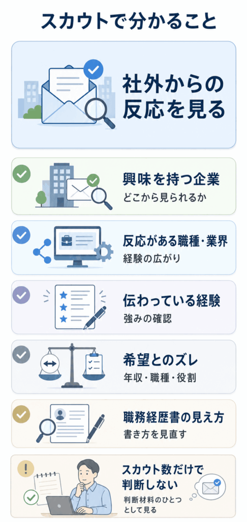 スカウト型サービスで分かること