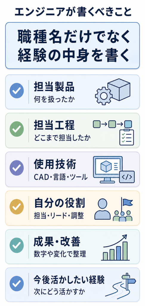 ビズリーチの職務経歴書でエンジニアが書くべきこと