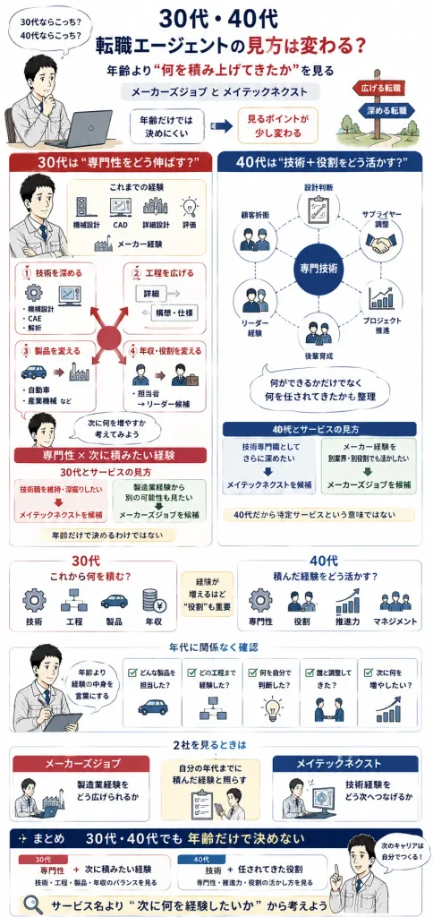 30代・40代で変わる転職エージェントの見方