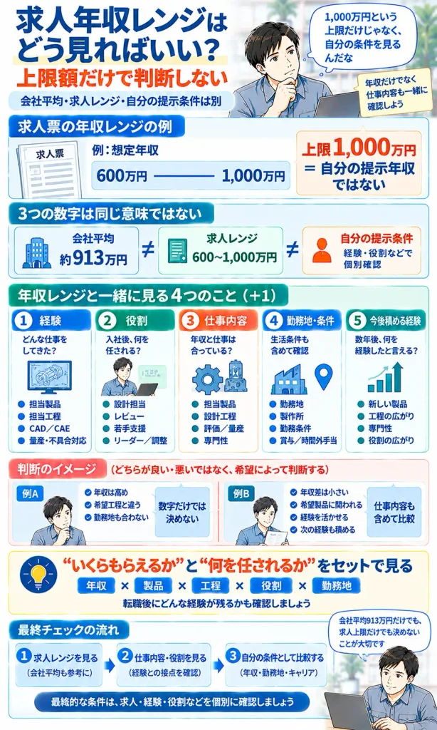 求人年収レンジの見方